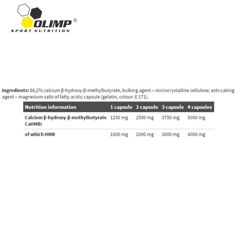 Olimp Sport Nutrition BCAA Amino Acids + GLUTAMINE Pills +