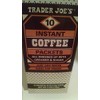 Trader Joe's 10 Instant Coffee Packets with Creamer and Sugar