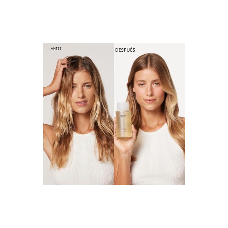 Ouai Champú fino 10 fl oz y acondicionador fino 10