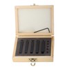 5PCs Carbide Turning Tool Indexable Set 5/16‑Inch for Surface‑Cutting /