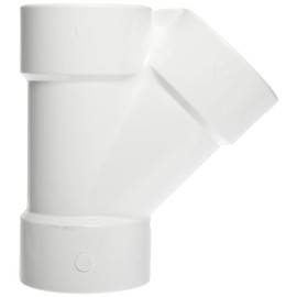 Spears 475 Series PVC Pipe Fitting, Wye, Schedule 40, 1-1/4" Socket