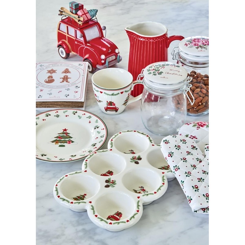 GreenGate [W] Butter Box Square Charline White