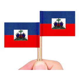 ZXvZYT Toothpick flag (Haiti)
