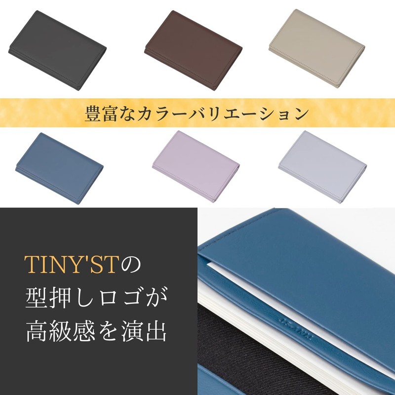 Raymei Fujii NN1078M Pistachio Business Card Holder Tinist