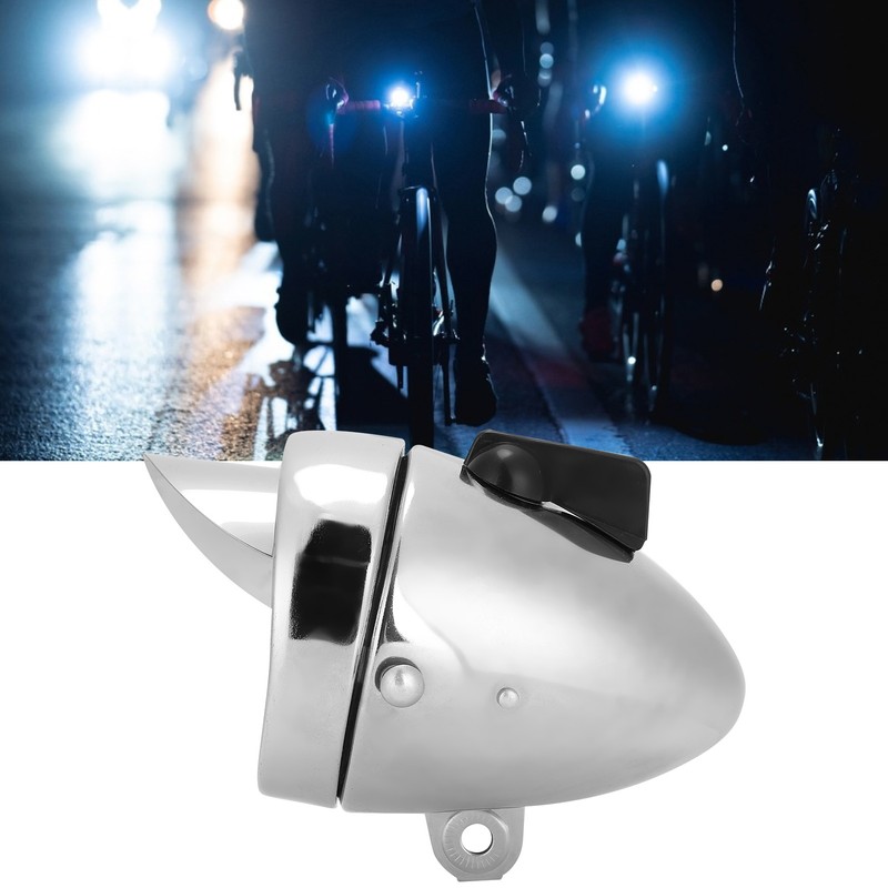 Vintage Bicycle Headlight Retro Bike LED Light Night Riding Safety