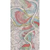 1944 Fisk Mississippi Meander Map Ancient River Bed Sheet 14