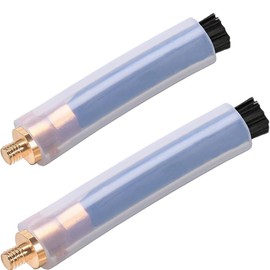 EATBALE Weld Bead Cleaning Brush M6 Fiber Bristles Copper Brush Handle for TIG MIG Welding Bead Seam Polishing Machine High-Quality Materials High Conductivity Cleaning Tool Accessory