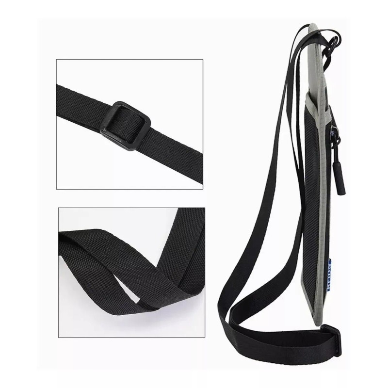 Dani Rfid Halter Style Travel Cartera De Pasaporte Impermeable