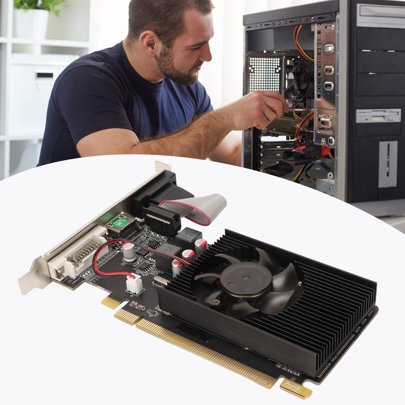 HD6450 Graphics Card 2GB 64bit HD6450 3600MHz 2048MB Multi Interface