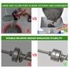 Auger Mortar Caulking Gun,All-Metal Portable Pointing Grouting Caulking Sprayer With