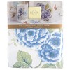 Lenox Butterfly Meadow Blue 72" X 72" Cloth Shower Curtain