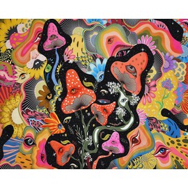 Paint by Numbers for Adults, DIY Girls Paint by Numbers Kits with Paint Brushes and Acrylic Pigment, Flowers Painting by Numbers, 16x20 inch Flameless Oil Painting Kits Gift for Kids and Adults