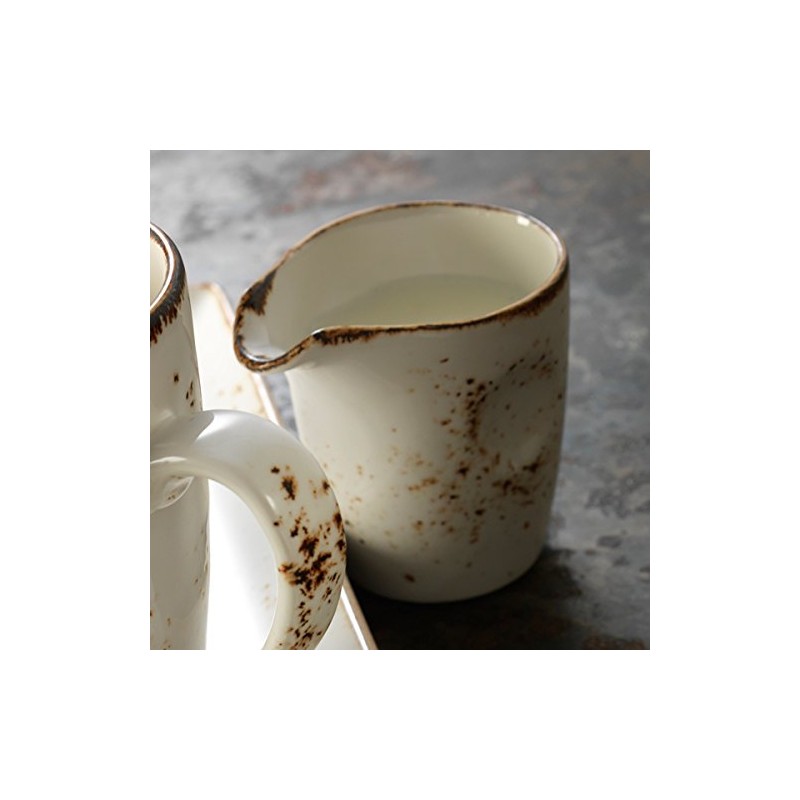 Steelite Craft Pourer White 3oz / 85ml | Pinched Milk