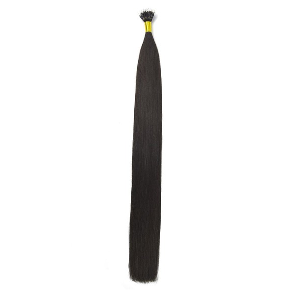 Cliphair US Nano Ring Hair Extensions Double Drawn - Darkest