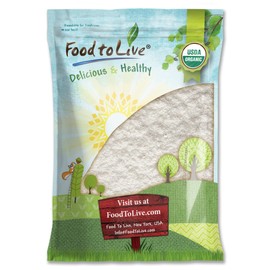 Food to Live Organic Italian Pizza Flour, 10 Pounds – Non-GMO Double Zero 00 Pizza Crust Mix, A Custom Blend of Soft Wheat Flour, Durum Wheat Semolina, and Spelt Sourdough. Unbleached, Extra Fine