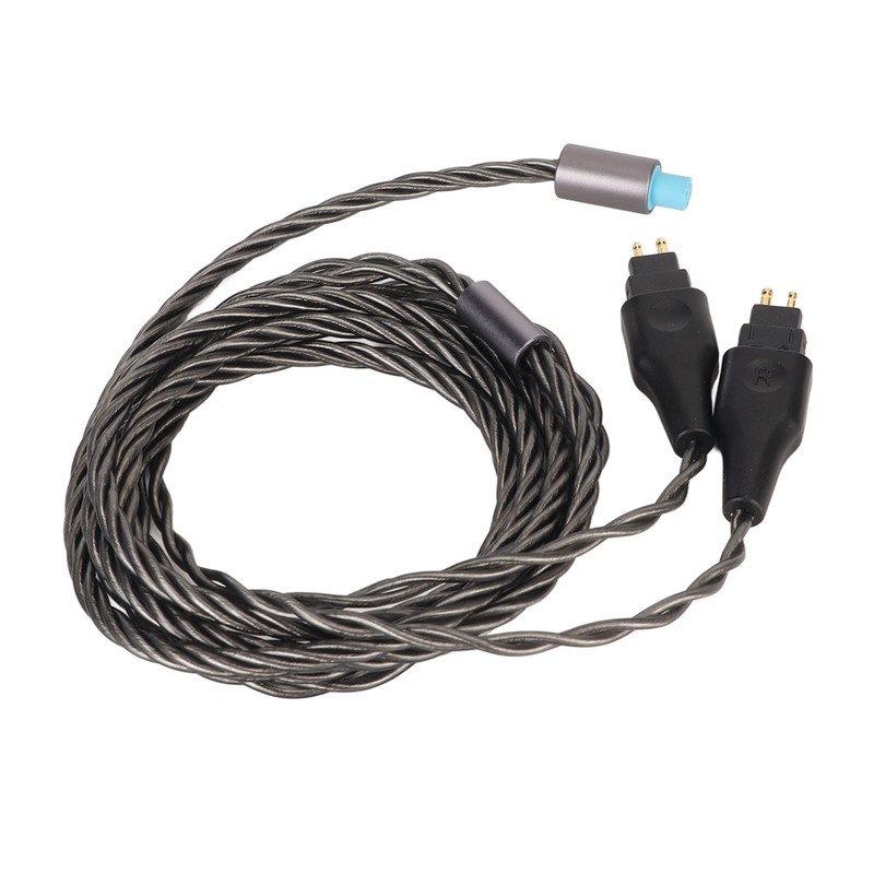 2Pin Sound Cable 3 in 1 Silver Plated Copper Cable