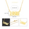 AFSTALR Birth Year Necklace for Women Girls Birthday Gifts Charm