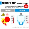 Asahi Electric Elpa (ELPA) LED Bulb, Ball Bulb, G95 (E26