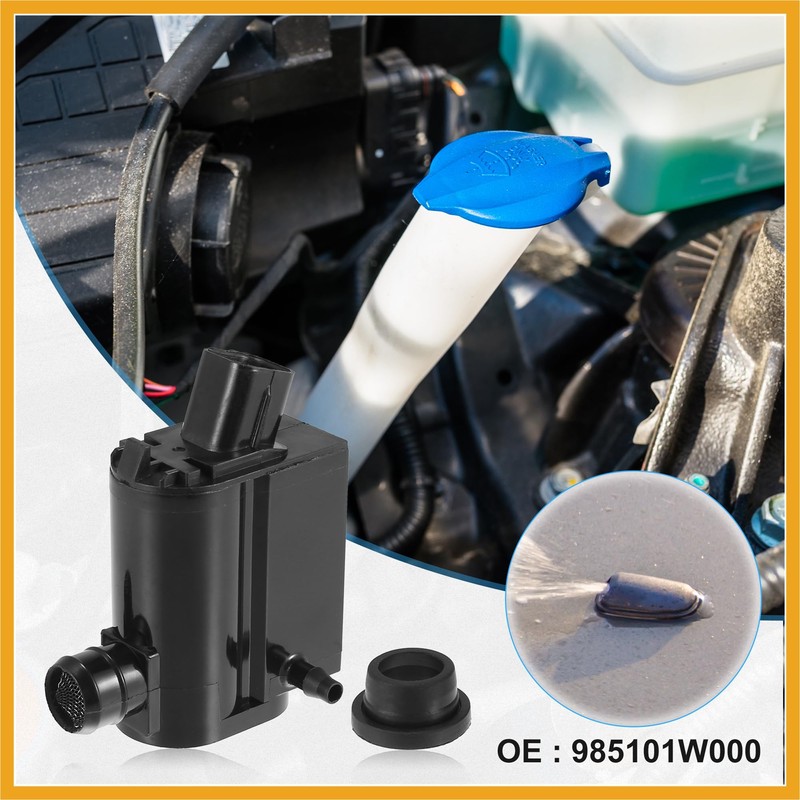 Partuto Windshield Washer Motor Pump for Kia Sorento - 1
