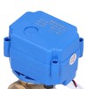 DC12V DN15 1/2 Inch Electric Ball Valve Brass Motorized Switch