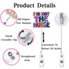 Nurse Badge Reel Retractable Accessories for RN CNA Nursing Student