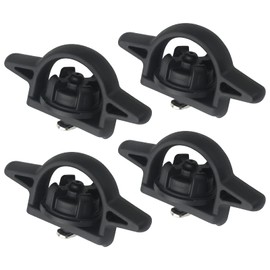 APPERFiT Bed Cleat Tie Down Anchor for Truck Bed Rail System 4pcs Compatible with 2005-2024 Toyota Tacoma Tundra Cargo Bed Accessories Parts PT278-35160 Striker Luggage Holders