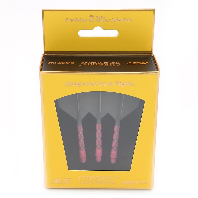 CUESOUL ROST T19 Integrated Shaft Flight Big Wing Shape, Two-tone,