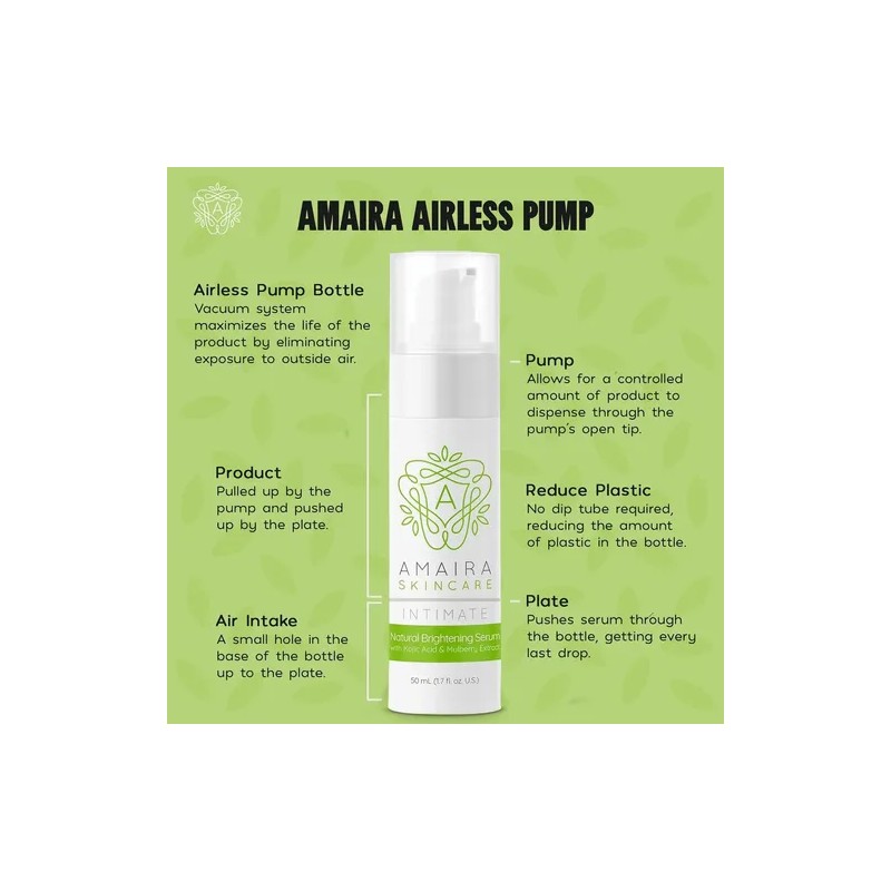 Sérum Aclarador Íntimo Amaira Con Ácido Kójico, 50ml
