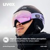 Uvex epic ATTRACT Ski Goggles Frameless 100% UV400 Protection Anti-Fog