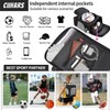 Ciihars Soccer Backpack,Soccer Bag with Ball Holder, Includes Separate Cleat