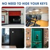GIVERARE Key Lock Box, 4-Digit Combination Lockbox Aluminum Alloy, Metal