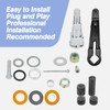 CULMKARI Upper Gimbal Steering Arm Shaft kit Compatible with MerCruiser