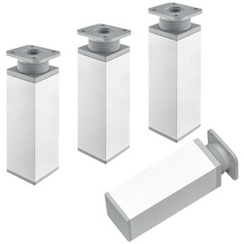 LHUIDDH 4 PCS Adjustable Furniture Legs Cabinet Legs (120mm)