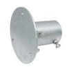 Aiwaiufu Chain Link Fence Post Base, Round Post Base Mount