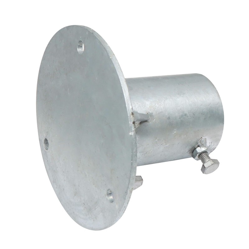 Aiwaiufu Chain Link Fence Post Base, Round Post Base Mount