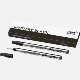 (モンブラン)MONTBLANC ローラーボール ビッグ (2本セット) ル・グラン用 ブラック Mサイズ 替芯 レフィル