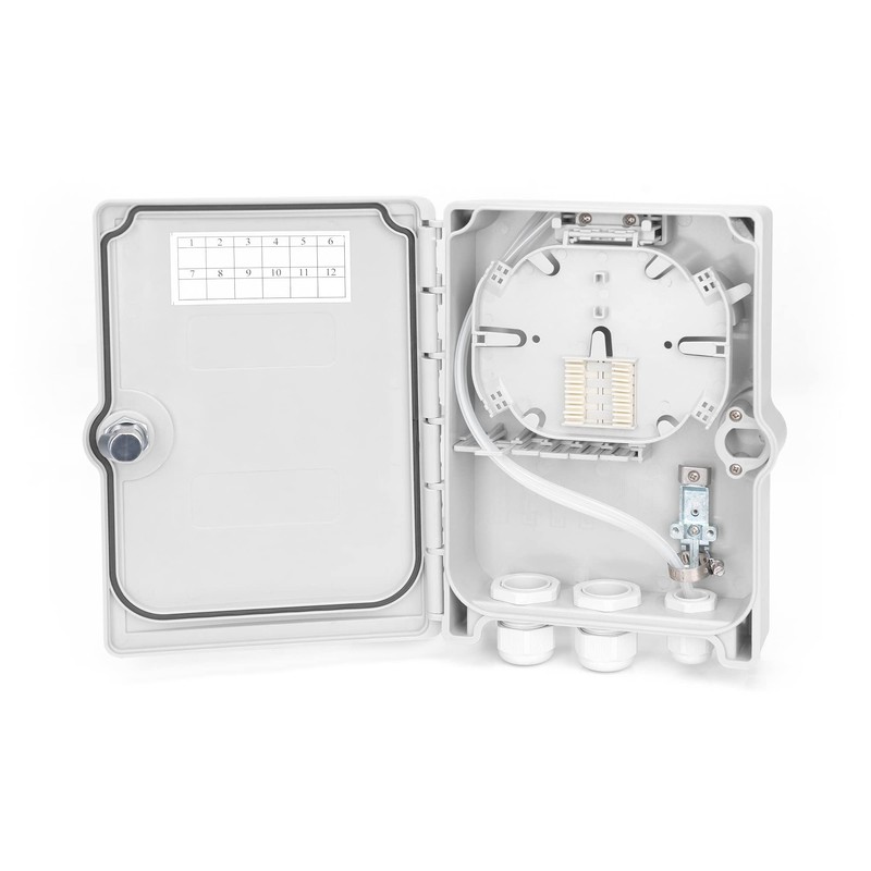DIGITUS Fibre Optic Distribution Box for Outdoor Use for 6X