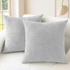 CaliTime Throw Pillow Covers Decorative 26 X 26 Inches Pack