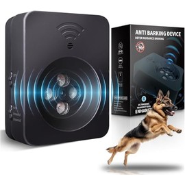 Anti Barking Device for Dogs Long Range 50ft, Ultrasonic Dog Bark Deterrent Device with Stop Dog Barks - Dog Barking Stopper, Bark Box, Barking Control Devices for Dog Training in Outdoor/Indoor