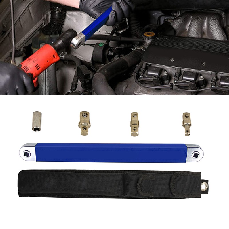 Offset Extension Wrench Set High Carbon Steel Multifunctional Ratchet Extension