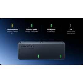 Insta360 Insta360 X5 Utility Fast Charge Case, Fast Charger, Charges Two Batteries in The case and one in The CameraAll at Once