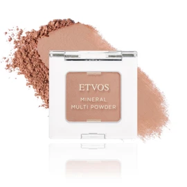 ETVOS Mineral Multi Powder #Lino Beige (Eyeshadow, Blush Lip, 3 in 1, Multifunctional, Multi Mini Size, Make-Up, Soap Off)