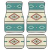 YINGQIGUAN Aztec Geometric Pattern Car Floor Mats Carpet Universal Southwest