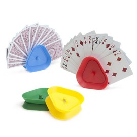 Triangle Hands-Free Playing Card Holders - Set of 4!