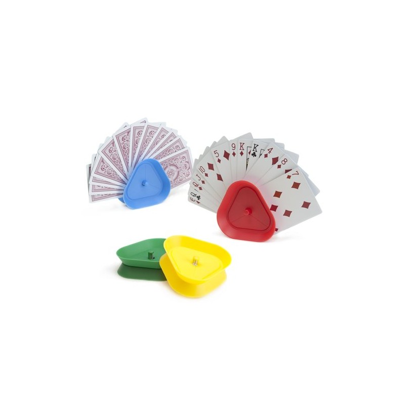 Triangle Hands-Free Playing Card Holders - Set of 4!