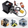 FiueStur Hydraulic Pump Unit for Dump Trailer 12 Volt DC