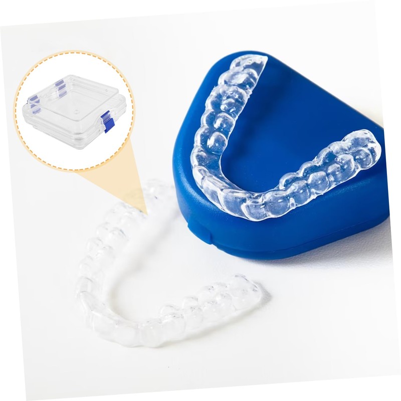 BIUDECO Case Bath Container Cups for Soaking Retainers Storage Cleaning