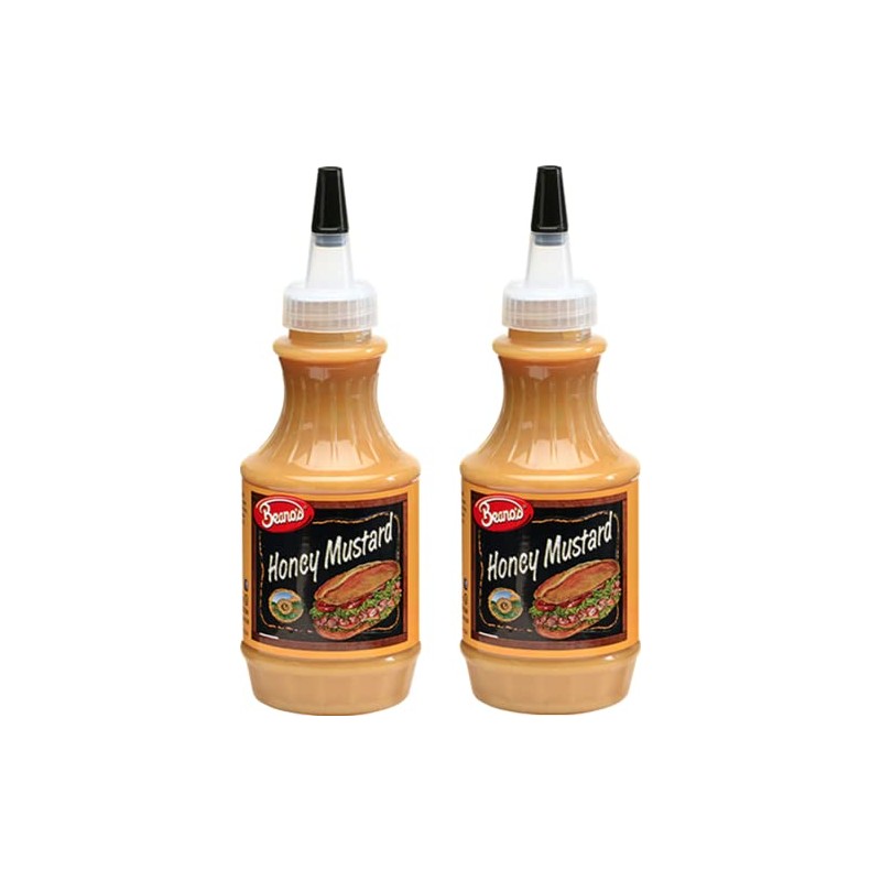 Beano's Bold & Tangy Mustard, 2-Pack 8 Fl Oz Bottle