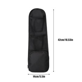 RDNKVB Black, Foldable Car Storage Bag, Mesh Pockets, Multifunctional Car Seat Hanging Bag with Multiple Pockets for Truck, Van, SUV, Car Seat Side Organiser, Car Organiser