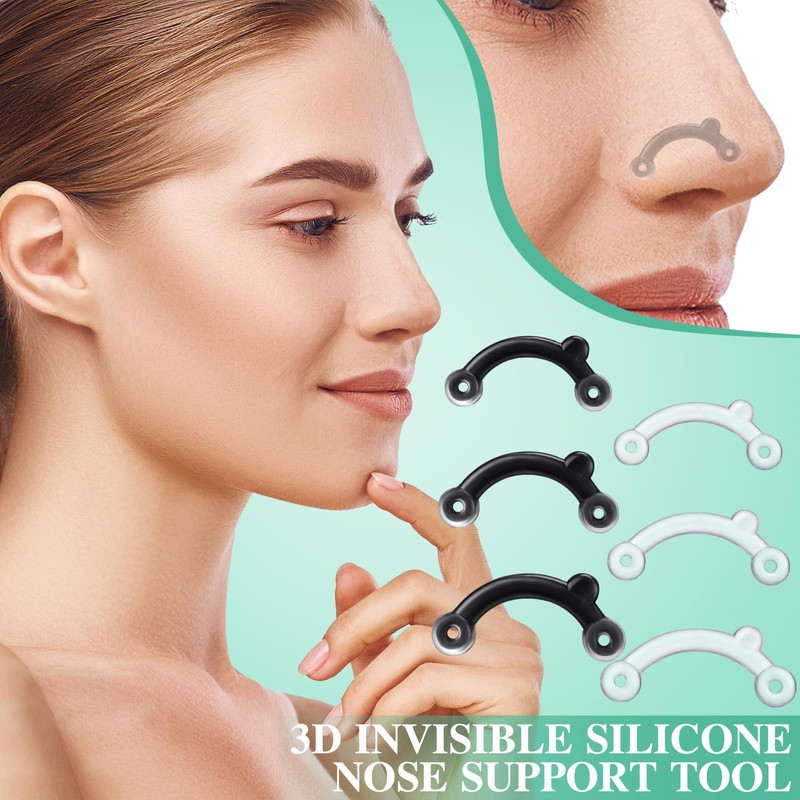 Spnico 6 Pairs Nose Shaper Nose Up Lifting Shaping Clip